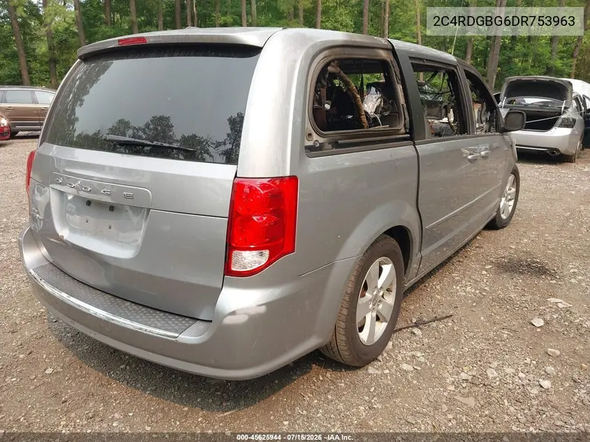 2013 Dodge Grand Caravan Se VIN: 2C4RDGBG6DR753963 Lot: 45625944