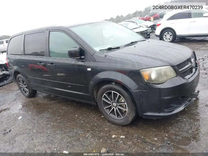 2C4RDGBGXER470239 2014 Dodge Grand Caravan Se 30Th Anniversary