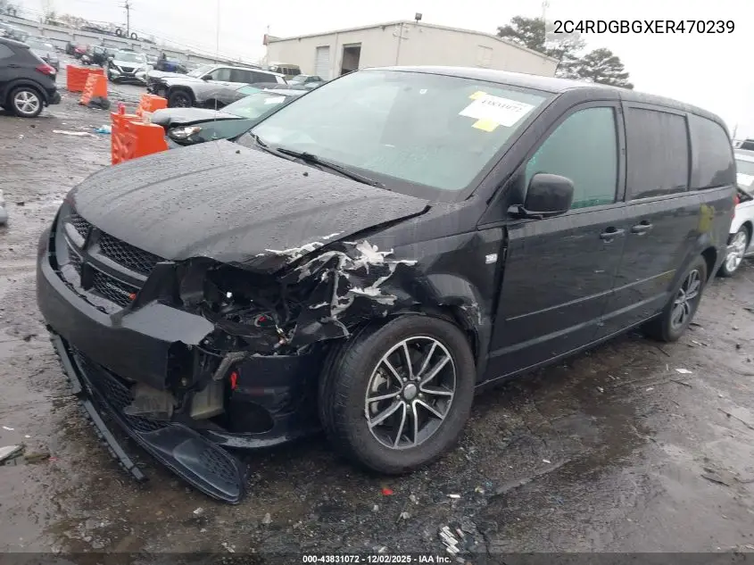 2C4RDGBGXER470239 2014 Dodge Grand Caravan Se 30Th Anniversary