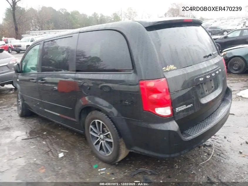 2C4RDGBGXER470239 2014 Dodge Grand Caravan Se 30Th Anniversary
