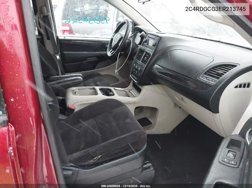 2C4RDGCG3ER213745 2014 Dodge Grand Caravan Sxt
