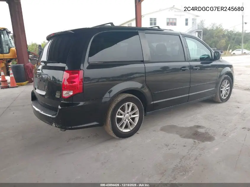 2C4RDGCG7ER245680 2014 Dodge Grand Caravan Sxt