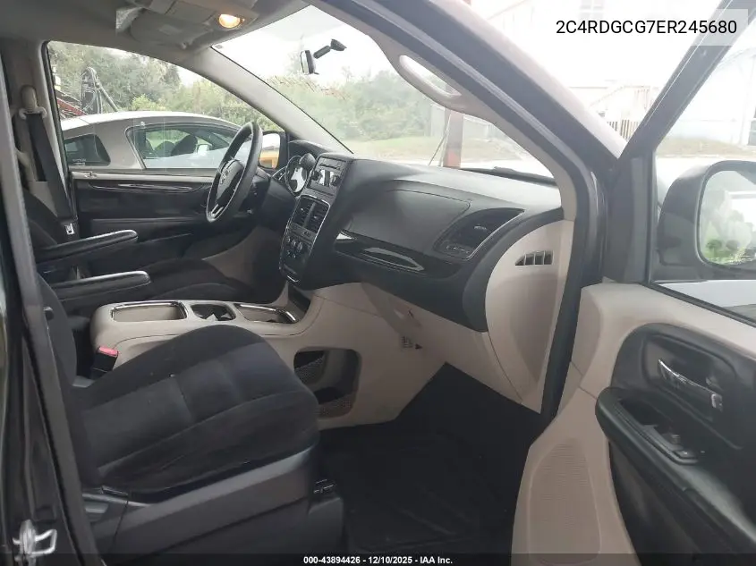 2C4RDGCG7ER245680 2014 Dodge Grand Caravan Sxt