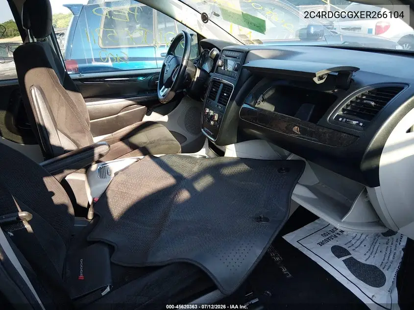 2014 Dodge Grand Caravan Sxt VIN: 2C4RDGCGXER266104 Lot: 45620363