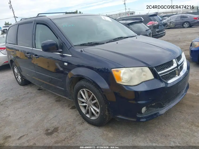 2014 Dodge Grand Caravan Sxt 30Th Anniversary VIN: 2C4RDGCG9ER474216 Lot: 45685172