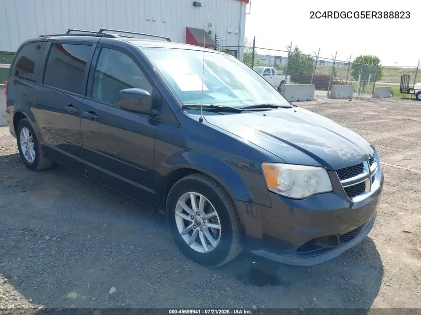 2014 Dodge Grand Caravan Sxt VIN: 2C4RDGCG5ER388823 Lot: 45699941