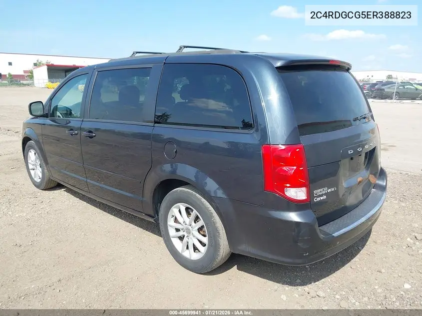 2014 Dodge Grand Caravan Sxt VIN: 2C4RDGCG5ER388823 Lot: 45699941