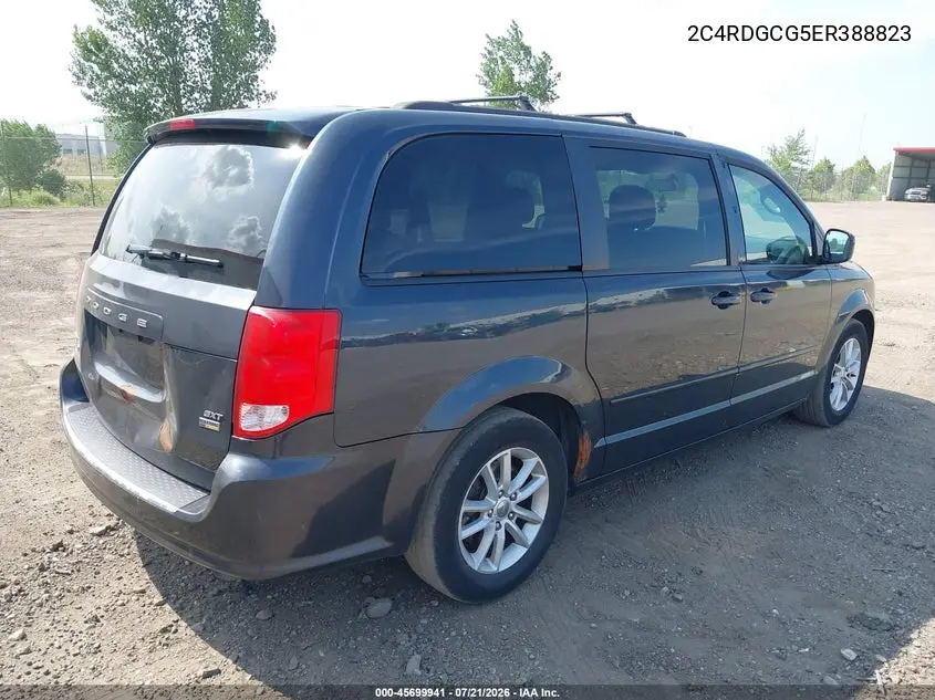 2014 Dodge Grand Caravan Sxt VIN: 2C4RDGCG5ER388823 Lot: 45699941