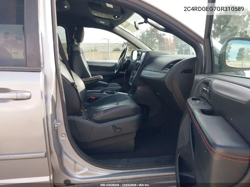 2C4RDGEG7GR310589 2016 Dodge Grand Caravan R/T