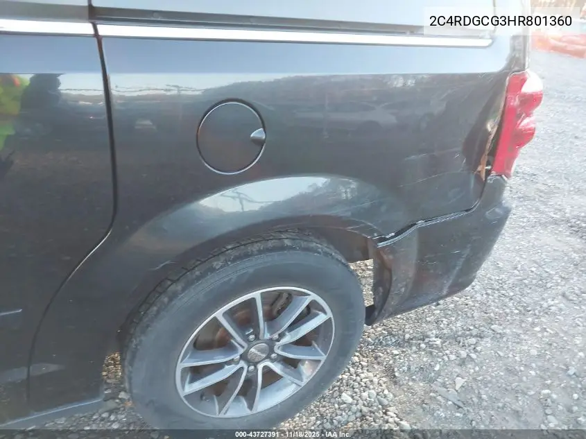 2C4RDGCG3HR801360 2017 Dodge Grand Caravan Sxt