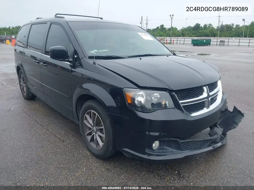 2017 Dodge Grand Caravan Sxt VIN: 2C4RDGCG8HR789089 Lot: 45548992
