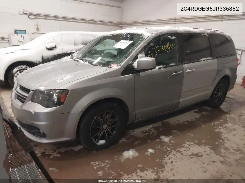 2C4RDGEG6JR336852 2018 Dodge Grand Caravan Gt