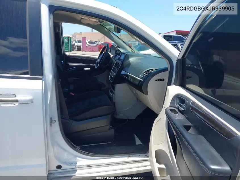 2C4RDGBGXJR339905 2018 Dodge Grand Caravan Se