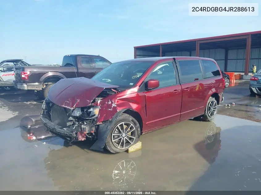 2018 Dodge Grand Caravan Se Plus VIN: 2C4RDGBG4JR288613 Lot: 45352282