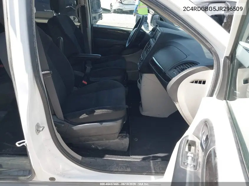 2018 Dodge Grand Caravan Se VIN: 2C4RDGBG5JR296509 Lot: 45437465