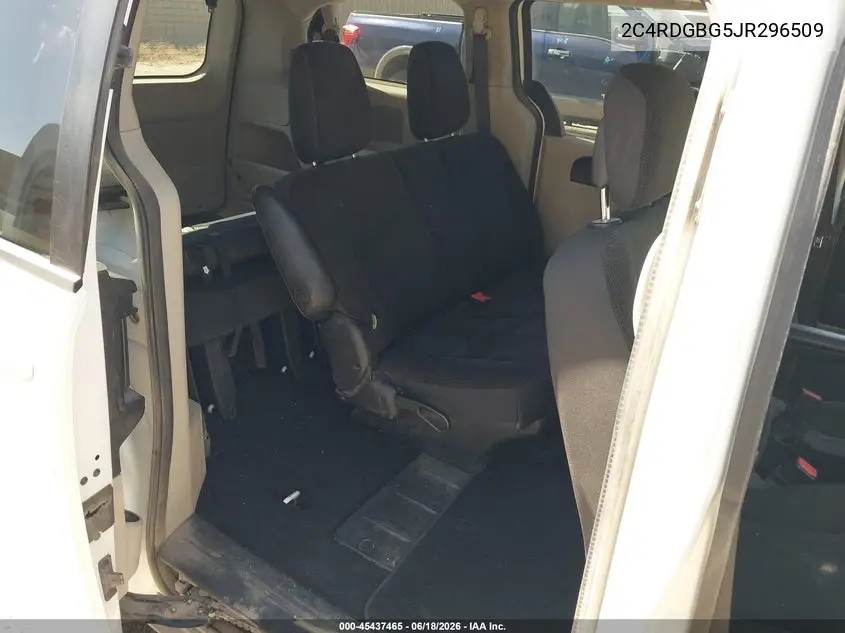 2018 Dodge Grand Caravan Se VIN: 2C4RDGBG5JR296509 Lot: 45437465