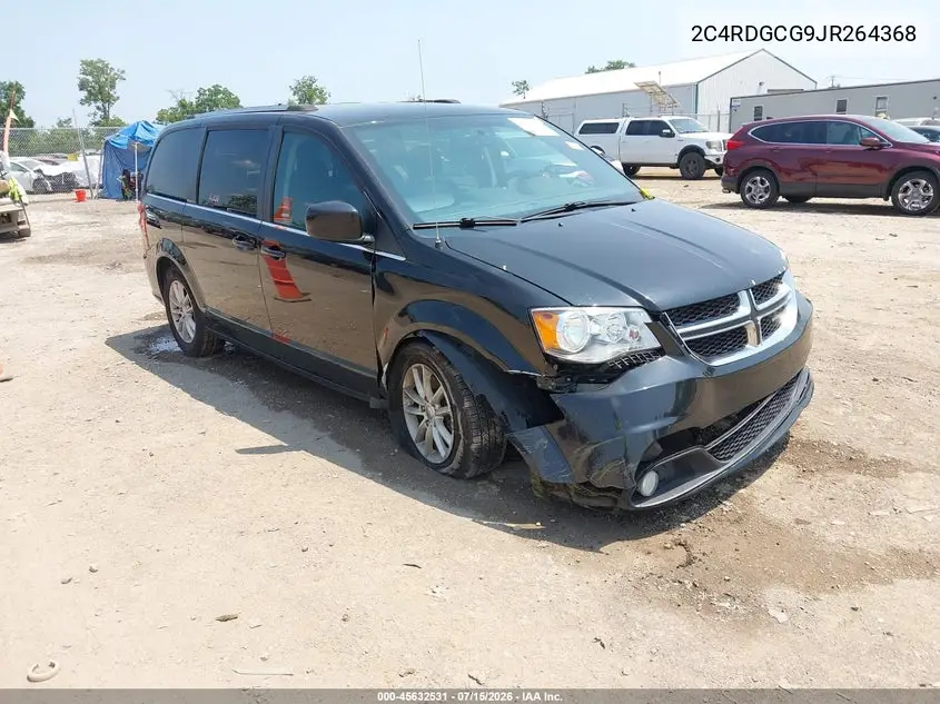2018 Dodge Grand Caravan Sxt VIN: 2C4RDGCG9JR264368 Lot: 45632531