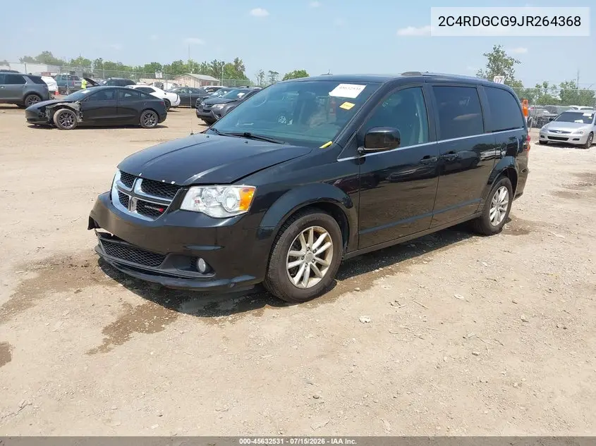 2018 Dodge Grand Caravan Sxt VIN: 2C4RDGCG9JR264368 Lot: 45632531