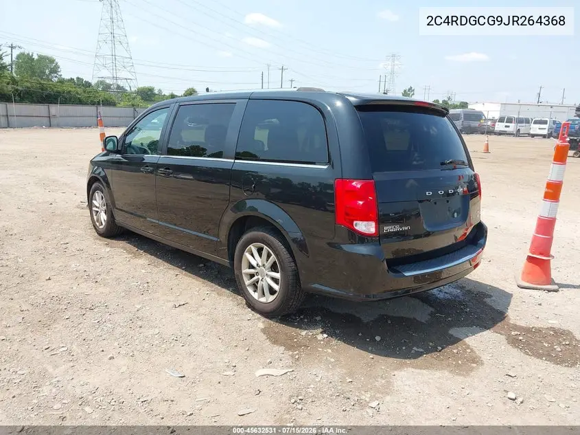 2018 Dodge Grand Caravan Sxt VIN: 2C4RDGCG9JR264368 Lot: 45632531