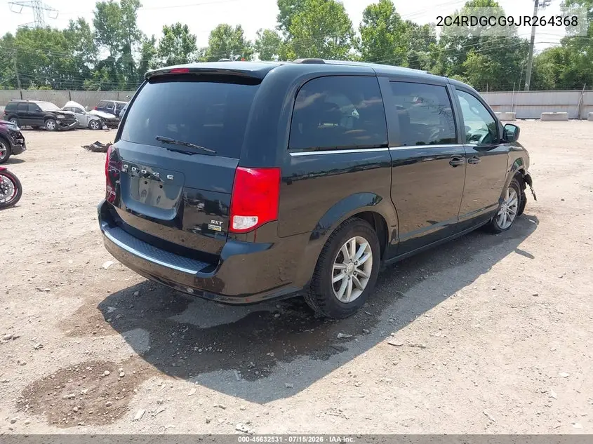 2018 Dodge Grand Caravan Sxt VIN: 2C4RDGCG9JR264368 Lot: 45632531