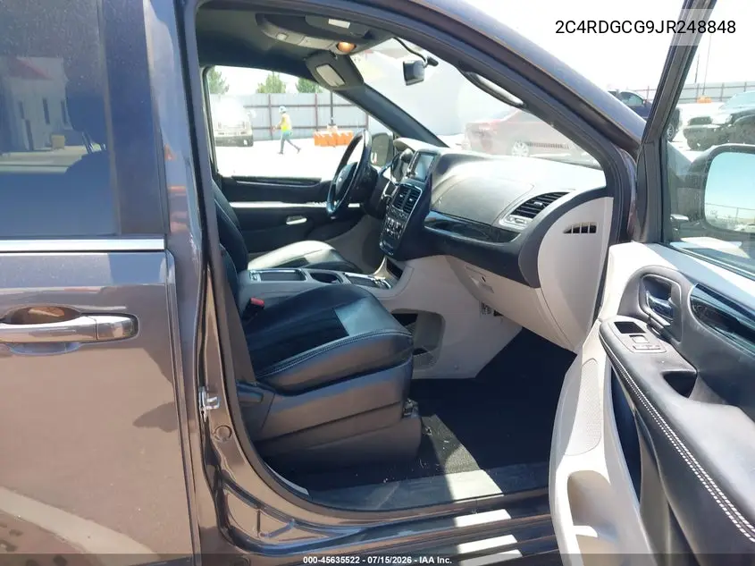 2018 Dodge Grand Caravan Sxt VIN: 2C4RDGCG9JR248848 Lot: 45635522