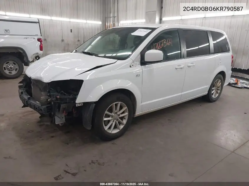 2C4RDGBG6KR790587 2019 Dodge Grand Caravan Se 35Th Anniversary Edition