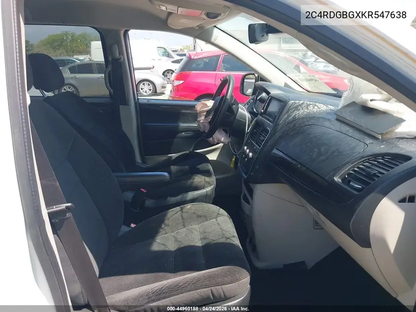 2C4RDGBGXKR547638 2019 Dodge Grand Caravan Se