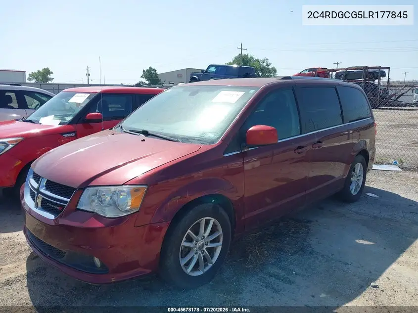 2020 Dodge Grand Caravan Sxt VIN: 2C4RDGCG5LR177845 Lot: 45678178