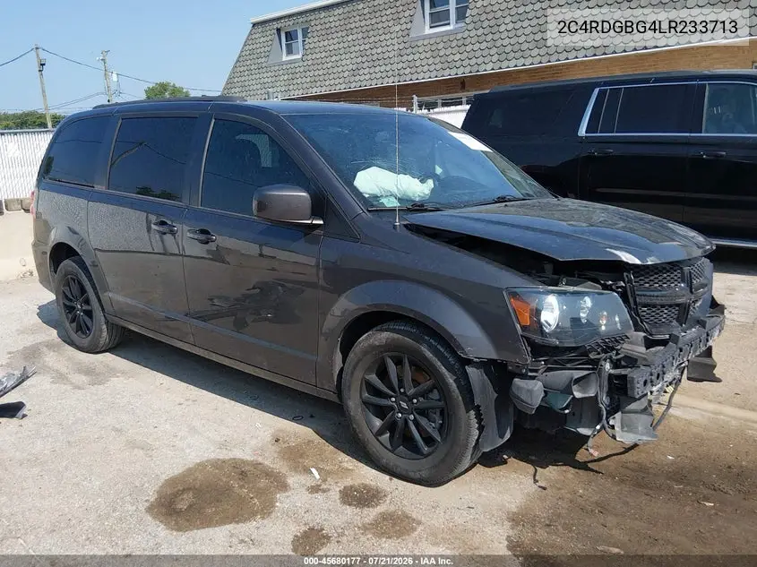 2020 Dodge Grand Caravan Se Plus VIN: 2C4RDGBG4LR233713 Lot: 45680177