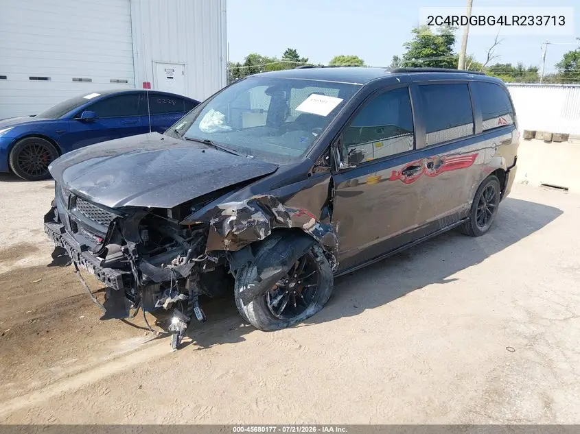 2020 Dodge Grand Caravan Se Plus VIN: 2C4RDGBG4LR233713 Lot: 45680177