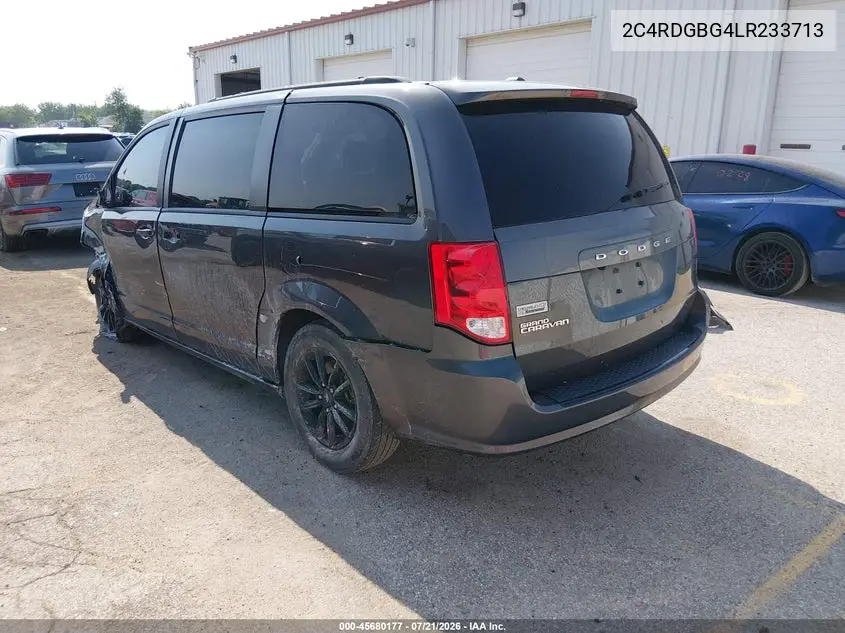 2020 Dodge Grand Caravan Se Plus VIN: 2C4RDGBG4LR233713 Lot: 45680177