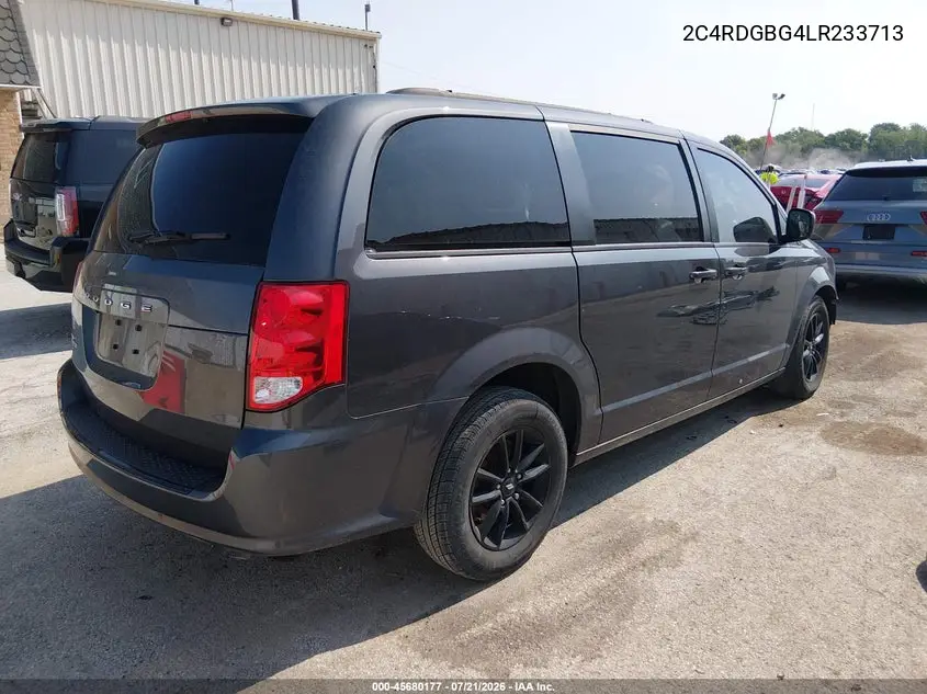 2020 Dodge Grand Caravan Se Plus VIN: 2C4RDGBG4LR233713 Lot: 45680177