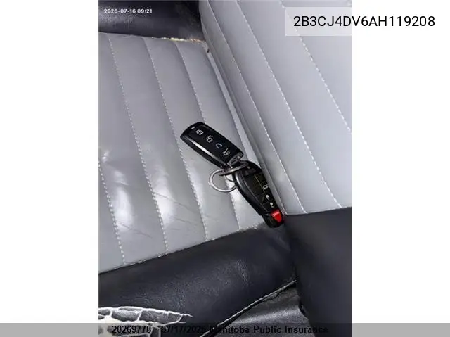 2010 Dodge Challenger Sxt VIN: 2B3CJ4DV6AH119208 Lot: 20269778