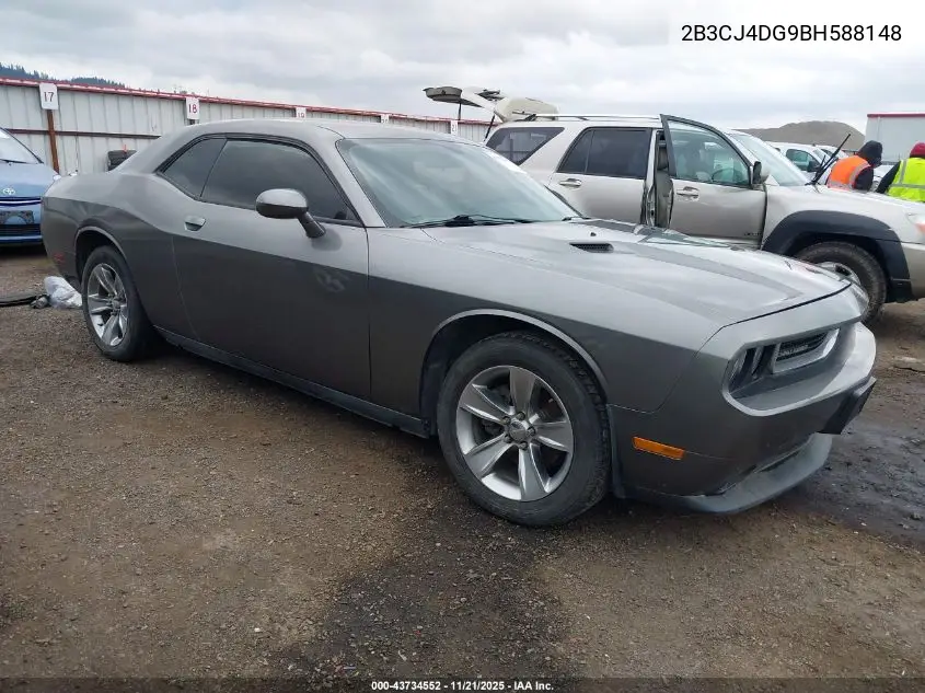 2B3CJ4DG9BH588148 2011 Dodge Challenger