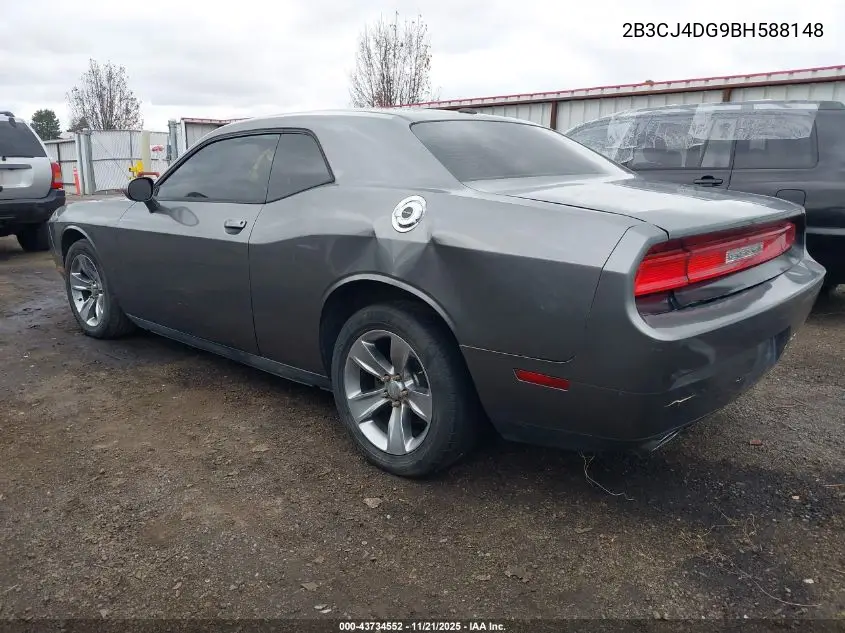 2B3CJ4DG9BH588148 2011 Dodge Challenger