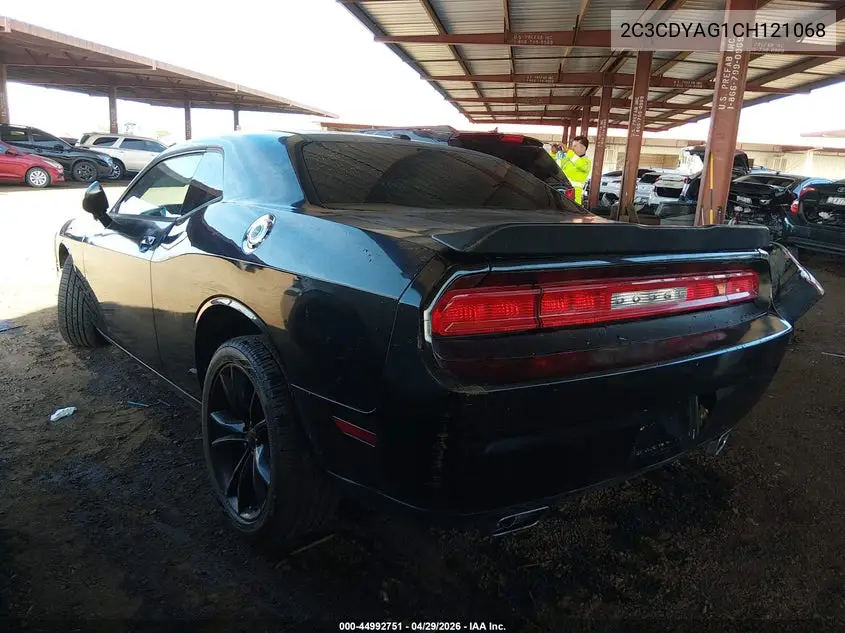 2012 Dodge Challenger Sxt VIN: 2C3CDYAG1CH121068 Lot: 44992751