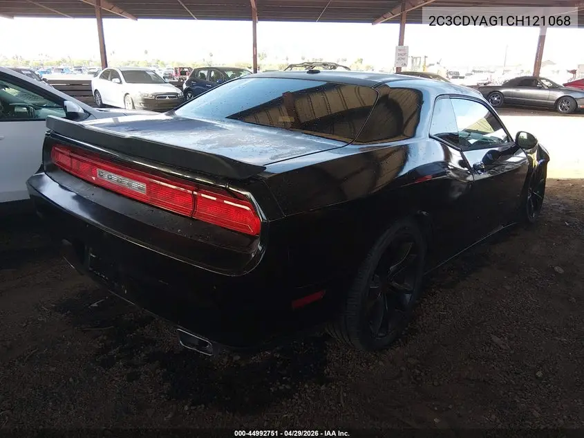 2012 Dodge Challenger Sxt VIN: 2C3CDYAG1CH121068 Lot: 44992751