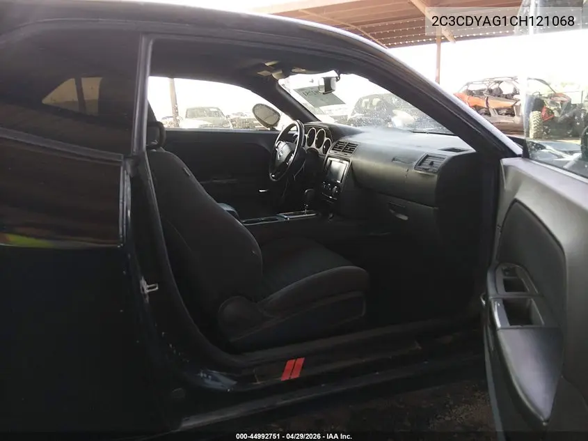 2012 Dodge Challenger Sxt VIN: 2C3CDYAG1CH121068 Lot: 44992751