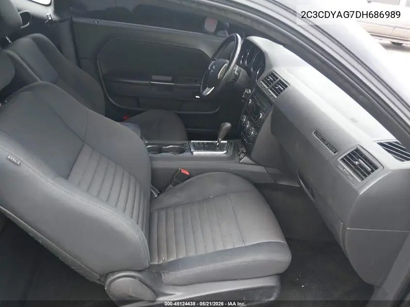 2013 Dodge Challenger Sxt VIN: 2C3CDYAG7DH686989 Lot: 45124438