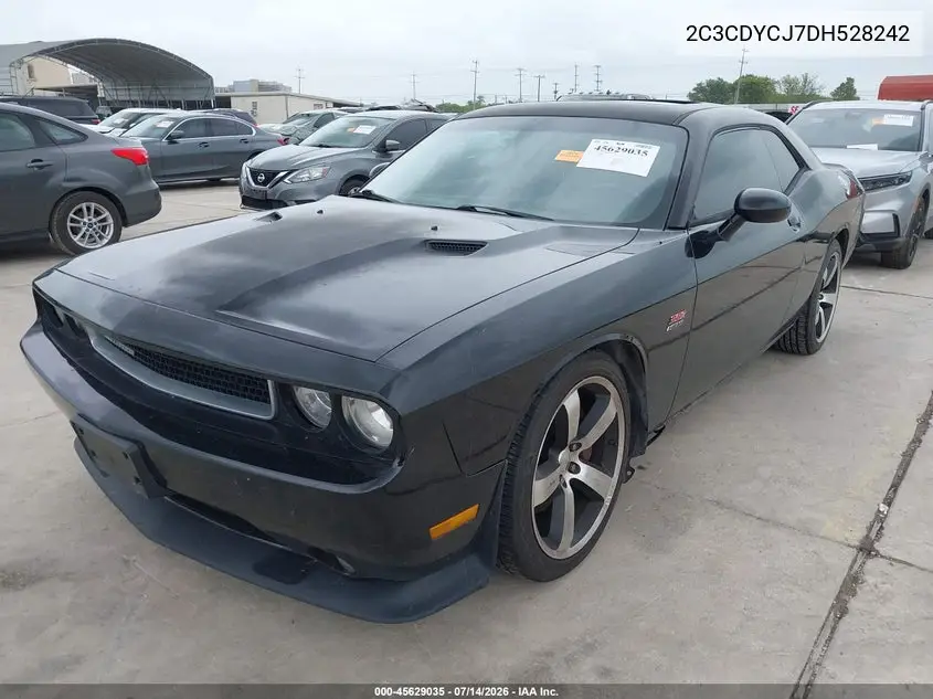2013 Dodge Challenger Srt8 VIN: 2C3CDYCJ7DH528242 Lot: 45629035