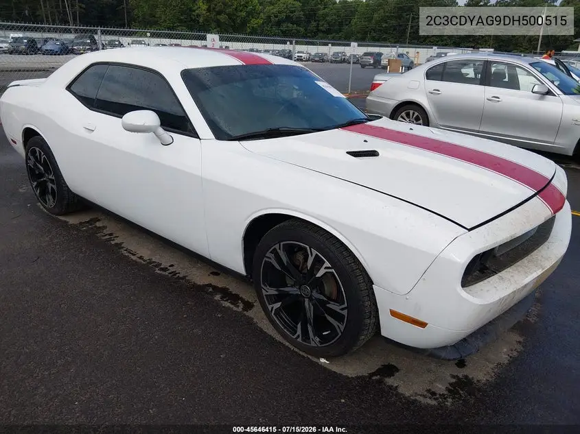 2013 Dodge Challenger Sxt VIN: 2C3CDYAG9DH500515 Lot: 45646415
