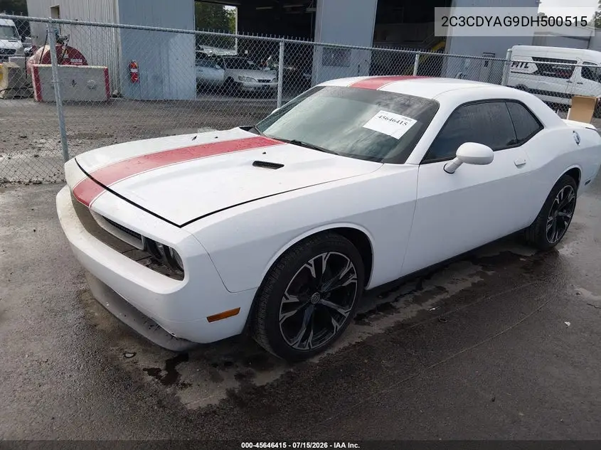 2013 Dodge Challenger Sxt VIN: 2C3CDYAG9DH500515 Lot: 45646415