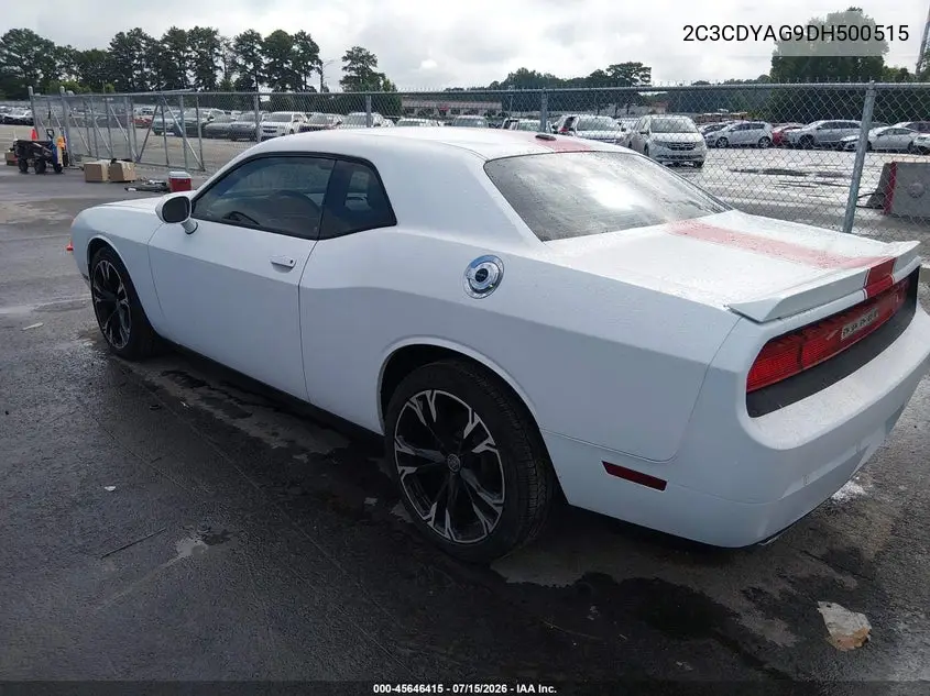 2013 Dodge Challenger Sxt VIN: 2C3CDYAG9DH500515 Lot: 45646415