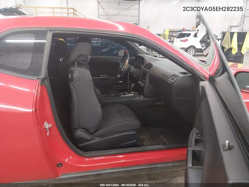 2014 Dodge Challenger Sxt VIN: 2C3CDYAG5EH282235 Lot: 45413494
