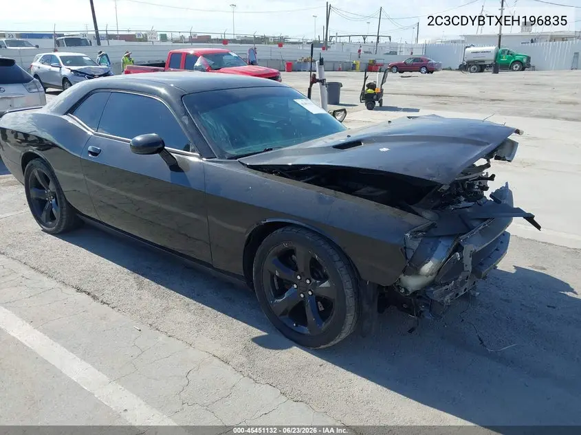 2014 Dodge Challenger R/T VIN: 2C3CDYBTXEH196835 Lot: 45451132
