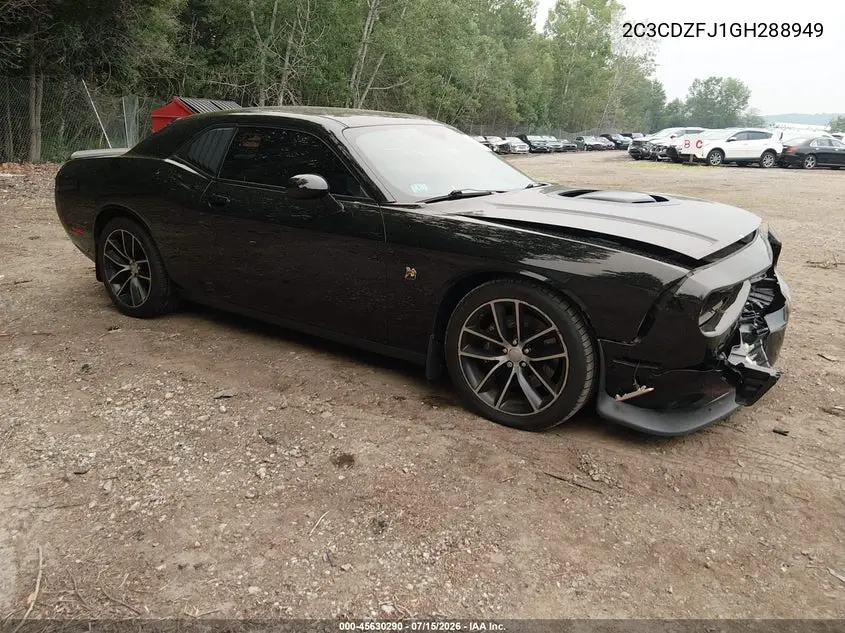 2016 Dodge Challenger 392 Hemi Scat Pack Shaker VIN: 2C3CDZFJ1GH288949 Lot: 45630290