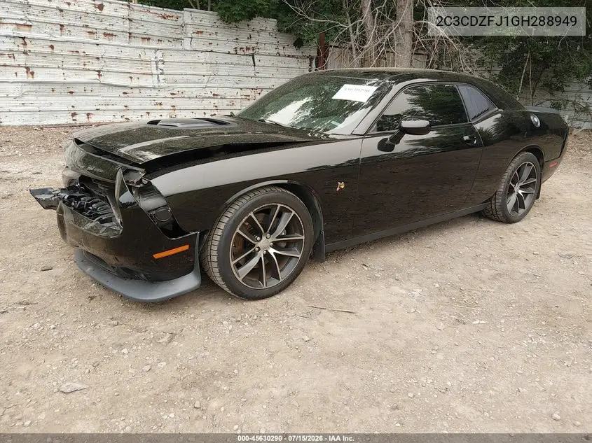 2016 Dodge Challenger 392 Hemi Scat Pack Shaker VIN: 2C3CDZFJ1GH288949 Lot: 45630290