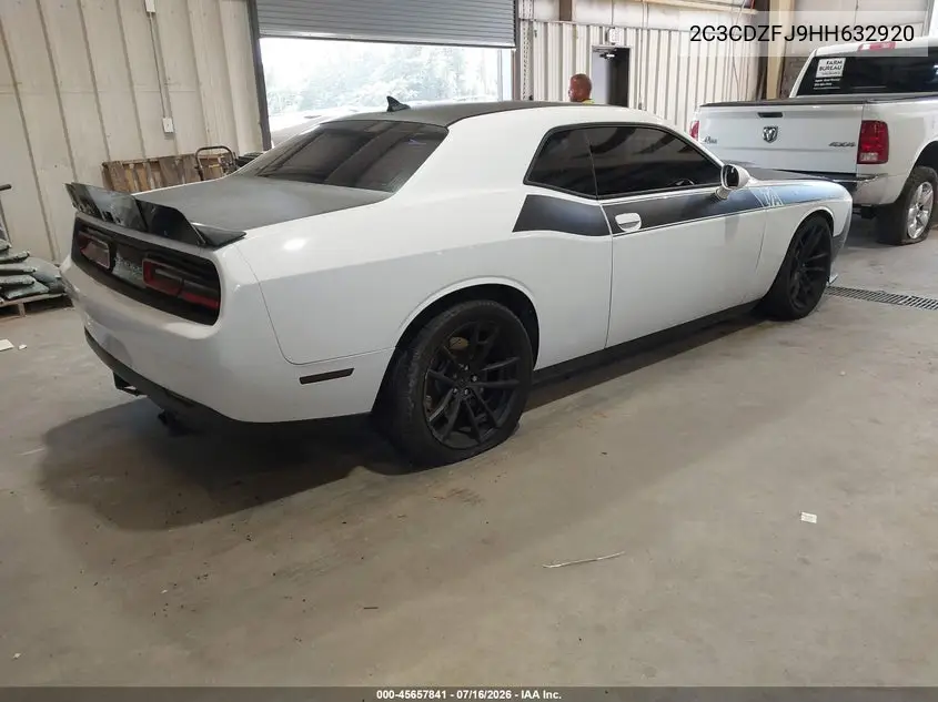 2017 Dodge Challenger T/A 392 VIN: 2C3CDZFJ9HH632920 Lot: 45657841