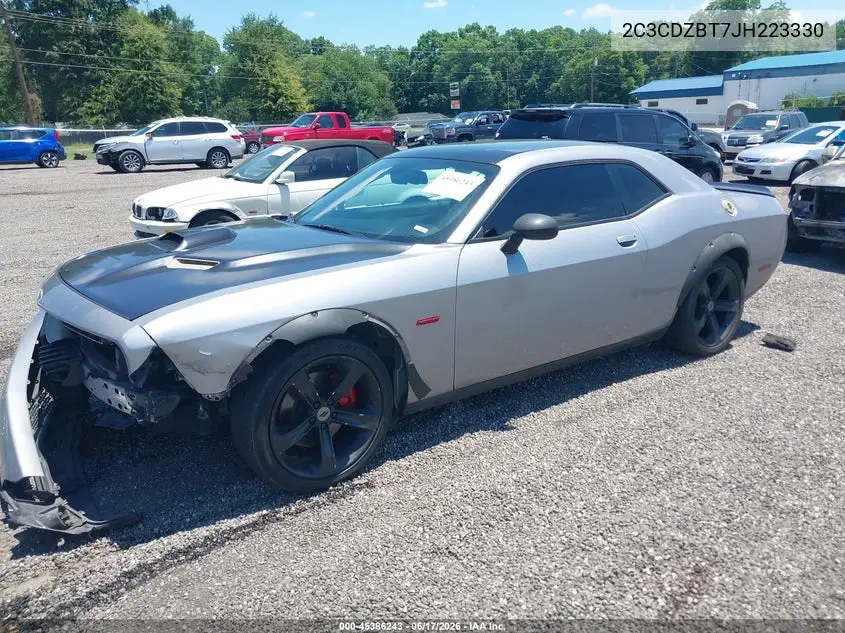 2018 Dodge Challenger R/T VIN: 2C3CDZBT7JH223330 Lot: 45386243