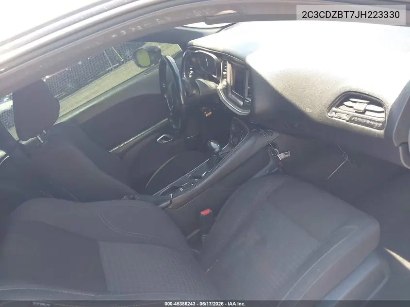 2018 Dodge Challenger R/T VIN: 2C3CDZBT7JH223330 Lot: 45386243